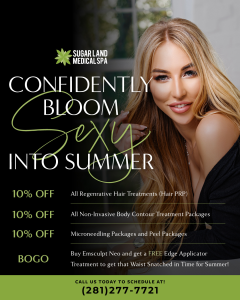 Sugar Land April Social Calendar